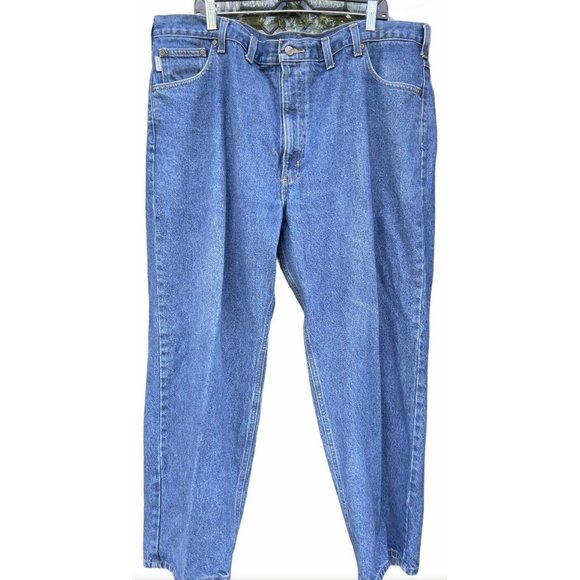 Vintage Carharrt Jeans Pants Size 46 X 30 Medium W - Picture 3 of 9
